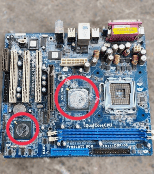 เมนบอร์ด 2 ชิป